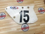 Yamaha YZ250 1989 Left Side Panel Cover Number Plate Plastic Fairing YZ125 1990. Fixed Price $22.99.