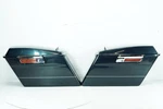 01 Harley Touring Electra Ultra Classic Oem Left Right Saddlebags Luggage Nokey. Fixed Price $256.50.