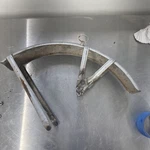 1969 Yamaha YL5 100 Front Fender With Mounting Hardware. Fixed Price $175.00.