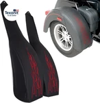 Pu Leather Flame Rear Trike Fender Bra For Harley Glide Ultra Classic Flhtcu. Fixed Price $84.98.