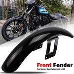Vivid Black Front Fender For Harley Sportster Iron 883 72 XL1200X Custom. Fixed Price $61.95.