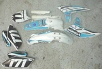 Oem 2012 Yamaha YZ250F Body Trim Front Rear Fender Side Cover Set H4. Fixed Price $80.00.