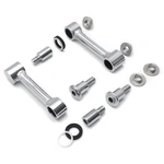 Chrome Front Fender Mount Bracket Kits For Harley 93-06 Softail Springer Fxsts. Fixed Price $45.50.