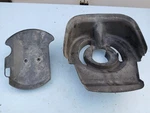 1998 Yamaha Zuma 50 Prebug Front Wheel Inner Fender Cowl Fairing Mud Oem Plas. Fixed Price $60.00.