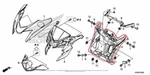 New Oem Honda Front Cowl Mount Bracket Stay. Fixed Price $82.00.