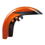 Front Fender Fit For Harley Touring Road Glide 14-23 Scorched Orange/black Denim. Fixed Price $419.99.