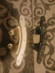 Harley Panhead Shovelhead Hydra Front Fender Mount Brackets Pt # 38610-52. Fixed Price $35.00.