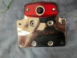 Vintage Harley Shovelhead Panhead Chopper License Plate Bracket W/tail Light. Fixed Price $65.00.