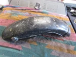 1977 Kawasaki KE175 Rear Inner Fender Splash Guard 35022-100. Fixed Price $30.00.