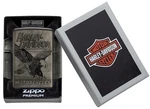 Genuine High Polish Black Zippo Lighter 48360 Harley Davidson Vintage Eagle Bnib. Fixed Price $107.42.