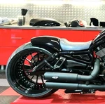Rear Fender Pan 240-260MM Fits Harley V Rod Night Muscle Custom Black. Fixed Price $439.99.