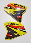 Radiator Cover Scoops 2001-2008 Suzuki RM125 RM85. Fixed Price $29.95.