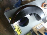 Oem 97-13 Harley Touring Street Glide Road Front Fender Flat Black W/ Pin. Fixed Price $299.99.