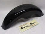Harley-davidson Fatboy Softail Front Black Fender Red Pin Stripe. Fixed Price $74.99.