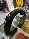Triumph Front And Rear Fenders For Bonneville Bobber (scratched). Fixed Price $400.00.