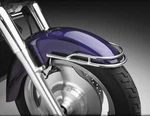 Show Chrome Front Fender Rail Motorcycle Street Bike 53-119. Fixed Price $55.96.