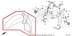 New Oem Honda Super Cub C125A2AC Front Fender Fairing Cowling. Fixed Price $94.95.
