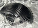 Front Fender In 100% Carbon Fiber For Honda Grom 2015+. Fixed Price $275.00.