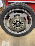 1988 Yamaha Vmax 1200 Front Wheel. Fixed Price $80.00.