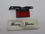 Harley Davidson Genuine License Plate Framed Reflector SAE-A89 59255-91. Fixed Price $20.99.