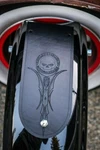 Rear Fender Bib Harley Davidson Black Road King Ultra Touring Skull Pinstripe. Fixed Price $99.99.