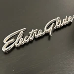 Harley Davidson Electra Glide Chrome Front Fender Emblem Medallion Nameplate. Fixed Price $59.99.