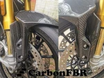 Carbonfbr: TRI371 Triumph Street Triple 765 MOTO2 Fork Protection Guard - 100%. Fixed Price $149.11.