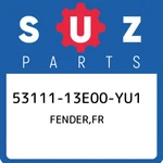 53111-13E00-YU1 Suzuki Fender,fr 5311113E00YU1, New Genuine Oem Part. Fixed Price $115.78.