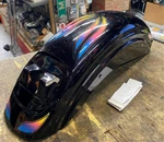 Nos Harley Special Edition Sportster Ironhead Rear Fender Flame Paint 1979-81!. Fixed Price $349.95.