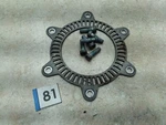 Bmw F650-GS Funduro Front Wheel Rotor Cover 2001 #81 Anx A56. Fixed Price $7.50.