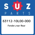 63112-10L00-000 Suzuki Fender,rear 6311210L00000, New Genuine Oem Part. Fixed Price $58.15.