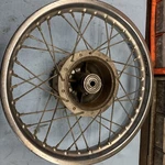 1978 Kawasaki KM100 Rear Wheel Good. Fixed Price $149.00.
