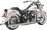 Cobra True Duals Billet Tip Full Exhaust Chrome Harley Softail 1997-2006. Fixed Price $963.12.