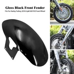 Glossy Black Front Metal Fender For Harley M8 Softail Fat Boy Flfbs 2018-UP. Fixed Price $53.49.