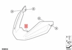 Bmw Mudguard Extension R1200GS K25 (2008-2012) / Adventure. Fixed Price $68.56.