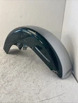 New Genuine Harley Flh Front Fender Mystique Green Brilliant Silver 58900074DWB. Fixed Price $539.99.