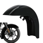 Vivid Black Front Fender Fits For Harley Touring Street Road Glide W/17-21" Tire. Fixed Price $129.99.