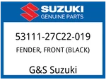 Suzuki Oem Part 53111-27C22-019 Fender Front (black). Fixed Price $152.60.
