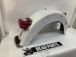 Harley 2007 2008 White Gold Pearl Touring Ultra Roadking Rear Fender Look. Fixed Price $180.00.