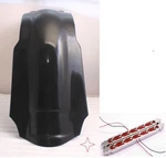 4 Stretched Rear Fender Cover W Lights Harley Touring Road King Ultra Gelcoat. Fixed Price $214.82.