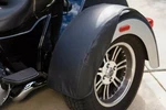 Mutazu Rear Trike Fender Bra Set For Harley-davidson Black, Sold In Pair. Fixed Price $59.00.
