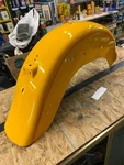 Yellow Chrome Rear Fender Fatboy Nostalgia Special Heritage Springer Oem Harley. Fixed Price $349.95.