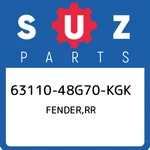 63110-48G70-KGK Suzuki Fender,rr 6311048G70KGK, New Genuine Oem Part. Fixed Price $984.13.