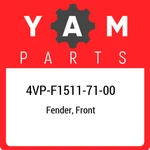4VP-F1511-71-00 Yamaha Fender, Front 4VPF15117100, New Genuine Oem Part. Fixed Price $55.39.