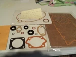 1968 Harley Aermacchi M-65CC Motor Gasket Set 16752-67 Amf. Fixed Price $117.93.