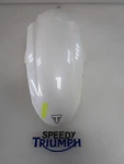 Triumph Treet Triple 765 Front Mudguard Crystal White T2304685. Fixed Price $120.89.