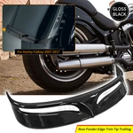 Gloss Black Rear Fender Edge Trim Tip Trailing For Harley Fatboy Flstfb. Fixed Price $23.58.
