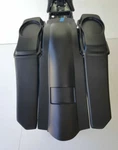 Harley Davidson 6X9 Lids Angled Bottom Saddlebags Overlay Fender Bagger Flh. Fixed Price $799.00.