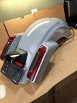 Harley Oem Nto Billiard Gray Rear Fender 2024-2026 Touring Like New. Fixed Price $375.00.