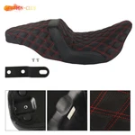 Red Lattice Stitch Step-up Seat For Touring 2008-2020 2021 Cvo Road Glide Street. Fixed Price $90.00.